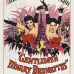 Джентльмены Женятся На Брюнетках Постер